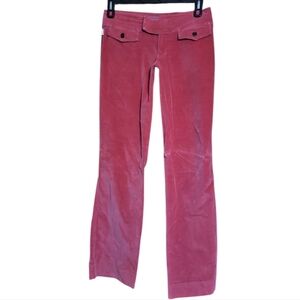 Women's Red Corduroy Pants